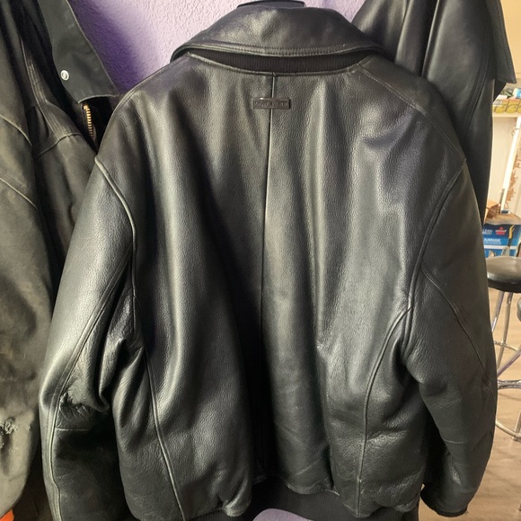 Early 2000s phat farm genuine leather jacket - Picture 2 of 4